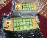 こどもの日に✿ポテサラ鯉のぼり作り方6写真