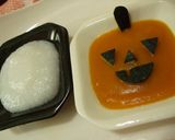 離乳食でハロウィン☆ジャックオーランタン作り方5写真