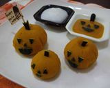 離乳食でハロウィン☆ジャックオーランタン作り方6写真