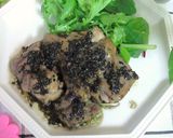 *黒ゴマ*しょうが焼き*作り方5写真