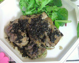 *黒ゴマ*しょうが焼き*作り方5写真