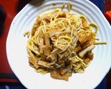 蒸しチャンポン麺を使う手抜き焼きそば作り方1写真