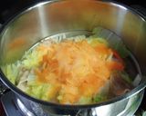 白菜と豚肉の紹興酒蒸し作り方4写真