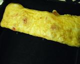 カニカマ＆トマトの卵焼き♪～三角～作り方3写真