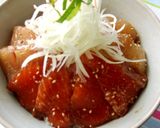 お昼は海鮮ごまだれ丼♪作り方7写真