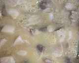 簡単　わが家の豚ばら肉のどて煮　アテにも作り方7写真