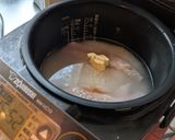 バター醤油のにじますごはん作り方2写真