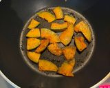簡単！かぼちゃの胡麻甘焼き（お弁当）作り方3写真