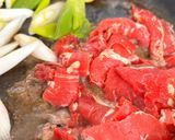 簡単味付け～牛すき焼きうどん～作り方2写真