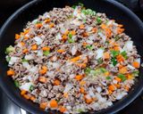 超簡単！挽き肉たっぷりドライカレー！作り方3写真