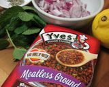 タイ風ひき肉のレタスラップ作り方1写真