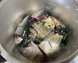 ふな味噌　鯖バージョン　骨まで食べれます作り方3写真