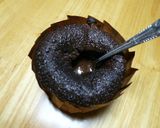 粒チョコでフォンダンショコラ♪作り方6写真