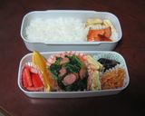 お弁当、四苦八苦しています　9作り方1写真