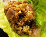 タイ風ひき肉のレタスラップ作り方8写真
