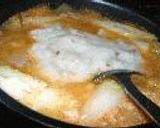 おぼろ豆腐のとろとろキムチスープ作り方5写真