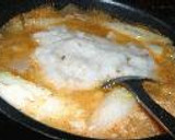 おぼろ豆腐のとろとろキムチスープ作り方5写真