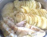 たらとじゃが芋のプロバンス風蒸し焼き作り方5写真