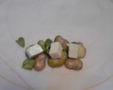 そら豆とチーズの揚げない春巻き作り方1写真