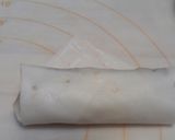そら豆とチーズの揚げない春巻き作り方4写真
