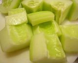 太きゅうりのあんかけ♪作り方3写真