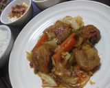なすの酢豚風作り方5写真