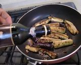 ナスのアンチョビ炒め　バルサミコ酢風味♪作り方3写真
