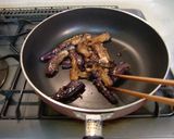 ナスのアンチョビ炒め　バルサミコ酢風味♪作り方4写真