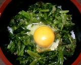 栄養満点☆ポパイ丼作り方2写真