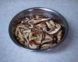 ルクルーゼで作るホタテの炊き込みご飯。作り方2写真