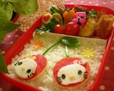さくらんぼうキティーちゃん♪キャラ弁☆作り方6写真