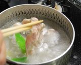 茹で豚と白ネギの梅ドレサラダ作り方1写真