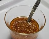 茹で豚と白ネギの梅ドレサラダ作り方3写真