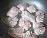 ★鯖のカレー煮つけ　ほうれん草添え★作り方3写真