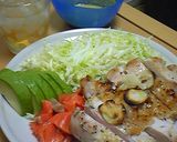 鳥胸肉のアボカドサラダ　梅酒ソース作り方4写真