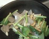 １０分で小松菜とこんにゃくの煮びたし作り方7写真