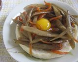 材料4つ、栄養満点、お手軽マフィン作り方2写真