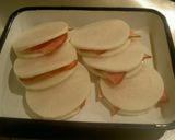 大根のベーコンはさみ焼き作り方1写真