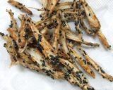 絶品～～揚げごぼうと水菜のサラダ作り方5写真