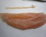 ささみフライ　さっぱり大葉＆梅入り作り方1写真