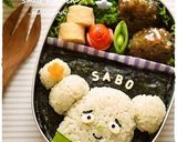 みいつけた！サボさん＊キャラ弁作り方4写真