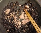 おにぎりの具やお弁当に!ひじきとツナ缶の甘辛煮作り方3写真