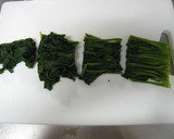 ほうれん草の卵とじ作り方1写真