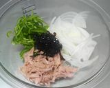 ✿春野菜✿新たまねぎの昆布佃煮和え✿作り方1写真