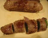 水菜の牛肉巻き♪☆おろしあん☆をかけて作り方5写真