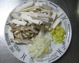 ほうれん草エリンギ和風ミートソースパスタ作り方3写真