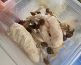 鶏肉&なすび&しめじの味噌ケチャップ和え作り方4写真