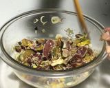 鰹のタタキとナスの香味ダレそうめん作り方10写真