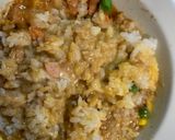全てレンジさっぱり洋風オイ梅マヨ炒飯弁当作り方11写真