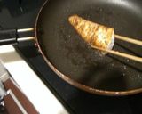 メカジキをニンニクオイルと醤油でソテー作り方4写真